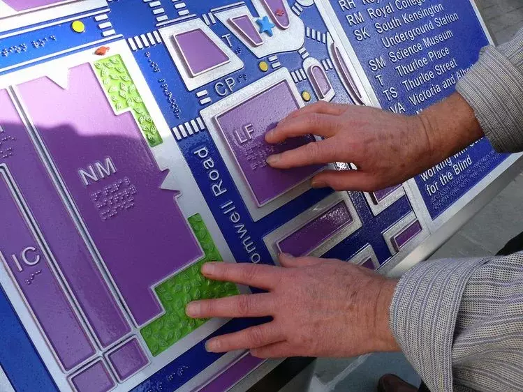 Tactile Map Wayfinding